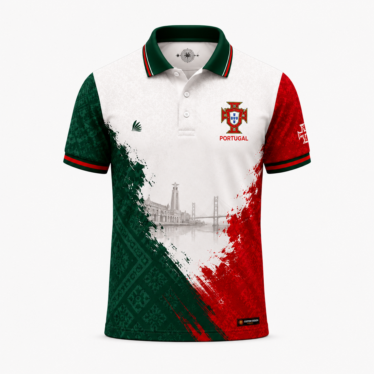Portugal & Bangladesh FIFA Polo Shirt